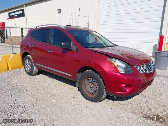 2015 Nissan Rogue Select S with VIN JN8AS5MT9FW161117, listed as a IAAI auction lot 41787629 with 81,989 mi miles. Bid and sale history available at carsss.com. Image 1.