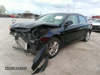 2015 Hyundai Sonata 2.4L SE with VIN 5NPE24AF3FH155762, listed as a IAAI auction lot 36393266 with 93,413 mi miles. Bid and sale history available at carsss.com. Image 2.