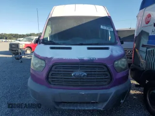2015 Ford Transit with VIN 1FTSW2XG7FKA57802, listed as a Copart auction lot 74132384 with Not Provided miles and Salvage Title. Bid and sale history available at DreamBid. Image 5.