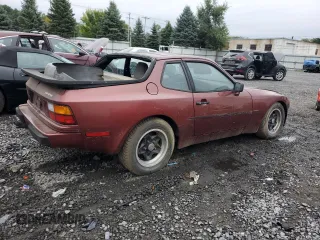 1985 Porsche 944 с VIN WP0AA0943FN455900, выставлен на аукционе Copart как лот 73194514 с пробегом Не указан миль и Чистый • Clean title. История ставок и продаж доступна на DreamBid. Изображение 3.