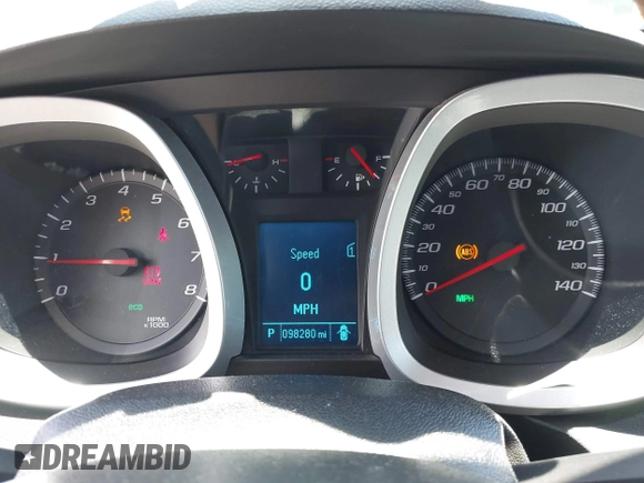 2012 Chevrolet Equinox 1LT z VIN 2GNALDEK3C6368754, wystawiony jako IAAI lot #42152969 z przebiegiem 98 280 mil mil oraz . Historia ofert i sprzedaży dostępna na DreamBid. Obrazek 7.