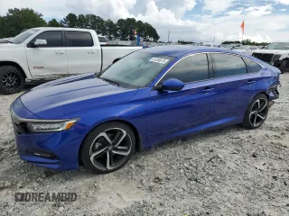 2020 Honda Accord Sport with VIN 1HGCV1F39LA145513, listed as a Copart auction lot 61258375 with 106,461 mi miles and Salvage title. Bid and sale history available at DreamBid. Image 1.