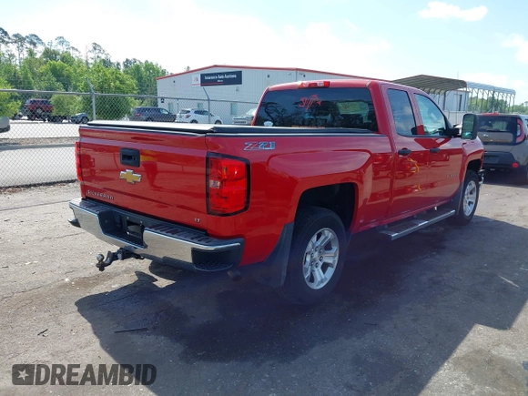 2014 Chevrolet Silverado 1500 LT with VIN 1GCVKREC1EZ201786, listed as a IAAI auction lot 41968965 with 157,566 mi miles. Bid and sale history available at carsss.com. Image 4.