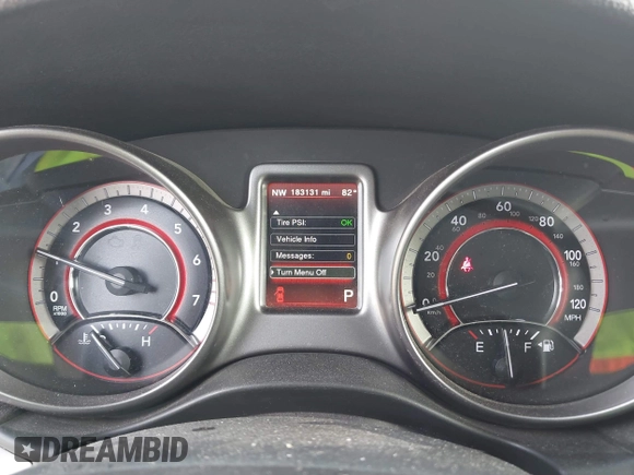 2017 Dodge Journey Crossroad Plus with VIN 3C4PDCGG7HT522646, listed as a IAAI auction lot 42300691 with 183,131 mi miles and . Bid and sale history available at DreamBid. Image 7.