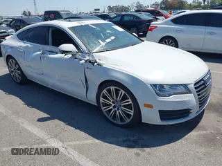 2015 Audi A7 Premium Plus with VIN WAUWGAFC0FN003633, listed as a IAAI auction lot 41997676 with 103,988 mi miles and . Bid and sale history available at DreamBid. Image 1.