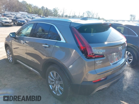 2020 Cadillac XT4 AWD Premium Luxury with VIN 1GYFZDR43LF095467, listed as a IAAI auction lot 41256992 with 21,418 mi miles and . Bid and sale history available at DreamBid. Image 14.
