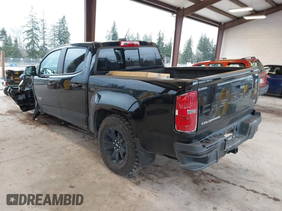 2022 Chevrolet Colorado 4WD Z71 z VIN 1GCGTDEN7N1244585, wystawiony jako IAAI lot #41625980 z przebiegiem 21 210 mil mil oraz . Historia ofert i sprzedaży dostępna na DreamBid. Obrazek 3.
