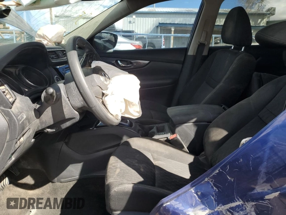 2018 Nissan Rogue SV with VIN KNMAT2MV5JP567391, listed as a Copart auction lot 48186375 with 0 mi miles and Non Repairable. Bid and sale history available at carsss.com. Image 7.
