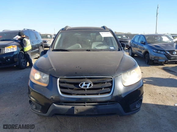 2010 Hyundai Santa Fe GLS with VIN 5NMSG3AB6AH392361, listed as a IAAI auction lot 41753499 with 121,246 mi miles. Bid and sale history available at carsss.com. Image 12.