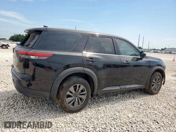 2024 Nissan Pathfinder S with VIN 5N1DR3AA6RC251354, listed as a Copart auction lot 56457795 with 36,589 mi miles and Salvage title. Bid and sale history available at DreamBid. Image 3.