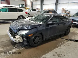 2016 Honda Civic Sedan LX with VIN 19XFC2F54GE093154, listed as a Copart auction lot 45048175 with 119,333 mi miles and Salvage Title. Bid and sale history available at carsss.com. Image 1.