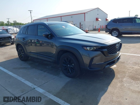 2024 Mazda CX-50 S Select with VIN 7MMVABAM1RN161487, listed as a IAAI auction lot 42483790 with 15,105 mi miles and . Bid and sale history available at DreamBid. Image 1.