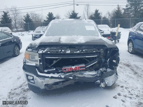 2014 GMC Sierra 1500 SLT with VIN 1GTV2VECXEZ100108, listed as a IAAI auction lot 41589773 with 203,471 mi miles. Bid and sale history available at carsss.com. Image 12.