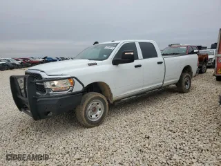 2024 Ram 2500 Tradesman with VIN 3C6UR5HJ7RG139575, listed as a Copart auction lot 81340814 with 47,430 mi miles and Salvage Title. Bid and sale history available at carsss.com. Image 1.