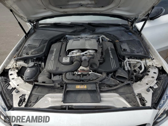2016 Mercedes-Benz C 63 S AMG with VIN 55SWF8HB4GU116325, listed as a Copart auction lot 44614595 with 89,022 mi miles and Salvage title. Bid and sale history available at DreamBid. Image 13.