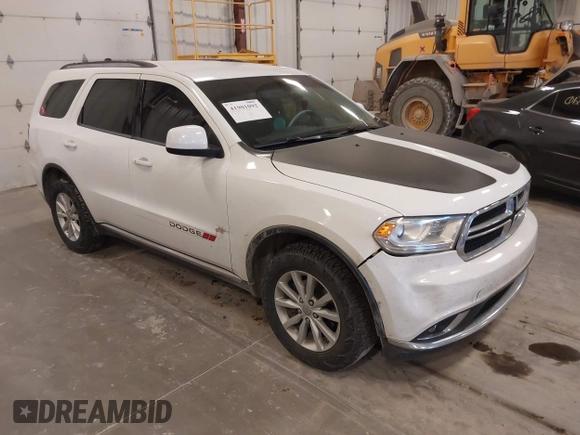 2014 Dodge Durango SXT z VIN 1C4RDJAG5EC476294, wystawiony jako IAAI lot #41901092 z przebiegiem 195 293 mil mil oraz . Historia ofert i sprzedaży dostępna na DreamBid. Obrazek 1.