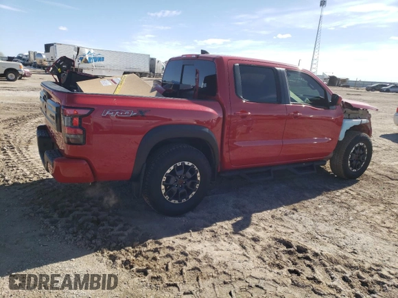 2025 Nissan Frontier SV with VIN 1N6ED1EJ0SN618133, listed as a Copart auction lot 41854885 with 853 mi miles and Salvage title. Bid and sale history available at DreamBid. Image 3.
