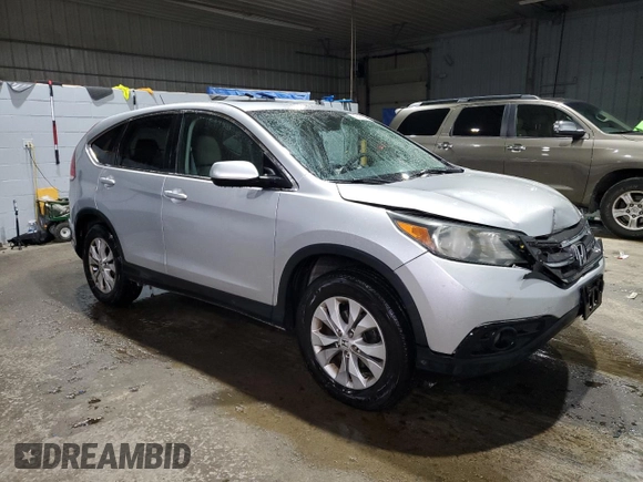 2014 Honda CR-V EX with VIN 2HKRM4H54EH605393, listed as a Copart auction lot 46480965 with 117,489 mi miles and Salvage Title. Bid and sale history available at carsss.com. Image 4.
