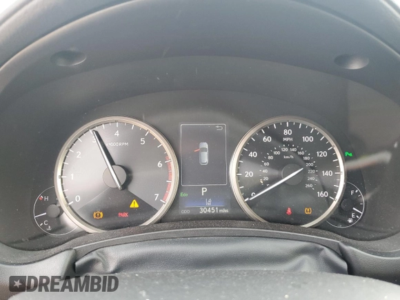 2020 Lexus NX 300 with VIN JTJDARDZ5L5005291, listed as a Copart auction lot 59324265 with 30,451 mi miles and Salvage title. Bid and sale history available at DreamBid. Image 9.