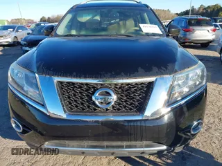 2013 Nissan Pathfinder SV with VIN 5N1AR2MM4DC633829, listed as a IAAI auction lot 41270312 with 170,544 mi miles. Bid and sale history available at carsss.com. Image 6.
