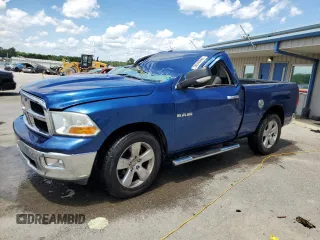 2010 Dodge 1500 ST с VIN 3D7JB1EP5AG104741, выставлен на аукционе Copart как лот 58946885 с пробегом Не указан миль и Списание • Salvage title. История ставок и продаж доступна на DreamBid. Изображение 1.