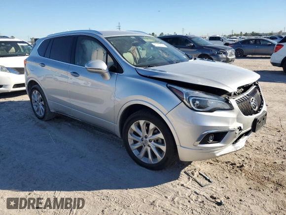 2016 Buick Envision Premium II with VIN LRBFXFSX2GD198908, listed as a Copart auction lot 81965594 with 64,081 mi miles and Salvage Title. Bid and sale history available at carsss.com. Image 4.