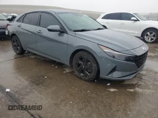 2023 Hyundai Elantra SEL with VIN KMHLM4AG9PU384184, listed as a Copart auction lot 52144415 with 52,651 mi miles and Salvage Title. Bid and sale history available at DreamBid. Image 4.