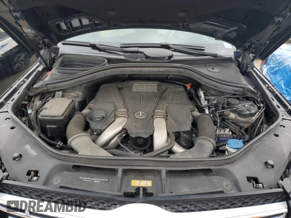2017 Mercedes-Benz GLS 550 with VIN 4JGDF7DE0HA973881, listed as a Copart auction lot 73642754 with Not Provided miles and Salvage Title. Bid and sale history available at DreamBid. Image 7.