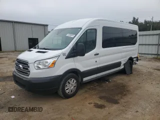 2019 Ford Transit Passenger XL with VIN 1FBAX2CG5KKA17604, listed as a Copart auction lot 78703574 with 32,859 mi miles and Salvage Title. Bid and sale history available at carsss.com. Image 1.