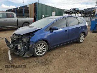 2012 Toyota Prius Two with VIN JTDZN3EUXC3152649, listed as a Copart auction lot 51995235 with 162,140 mi miles and Salvage Title. Bid and sale history available at DreamBid. Image 1.