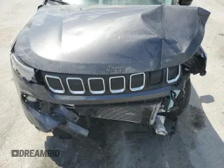 2022 Jeep Compass Latitude with VIN 3C4NJCBB2NT138975, listed as a Copart auction lot 51067865 with Not Provided miles and Salvage Title. Bid and sale history available at carsss.com. Image 12.