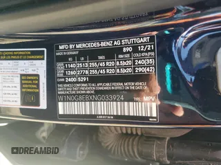 2022 Mercedes-Benz GLC 300 с VIN W1N0G8EBXNG033924, выставлен на аукционе Copart как лот 53275465 с пробегом 34 624 миль миль и Списание • Salvage title. История ставок и продаж доступна на DreamBid. Изображение 15.