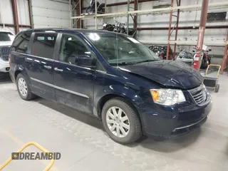 2016 Chrysler Town & Country Touring with VIN 2C4RC1BG2GR305711, listed as a IAAI auction lot 41984947 with 206,360 mi miles. Bid and sale history available at carsss.com. Image 1.
