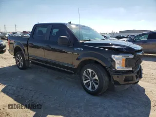 2020 Ford F-150 XL with VIN 1FTEW1C42LFA54457, listed as a Copart auction lot 44913025 with 94,661 mi miles and Salvage Title. Bid and sale history available at carsss.com. Image 4.