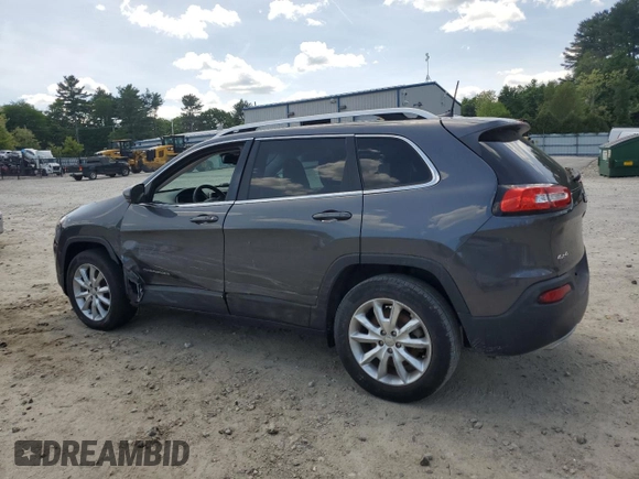2016 Jeep Cherokee Limited with VIN 1C4PJMDS1GW322118, listed as a Copart auction lot 58468615 with 115,822 mi miles and Salvage title. Bid and sale history available at DreamBid. Image 2.