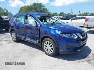 2019 Nissan Rogue S with VIN 5N1AT2MT4KC834992, listed as a IAAI auction lot 42005675 with 14,366 mi miles and . Bid and sale history available at carsss.com. Image 1.