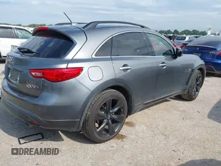 2016 Infiniti QX70 with VIN JN8CS1MU2GM130315, listed as a IAAI auction lot 42483940 with 110,842 mi miles and . Bid and sale history available at DreamBid. Image 4.