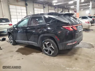 2022 Hyundai Tucson Hybrid SEL Convenience with VIN KM8JFCA11NU026436, listed as a Copart auction lot 44346485 with 55,523 mi miles and Salvage Title. Bid and sale history available at carsss.com. Image 2.