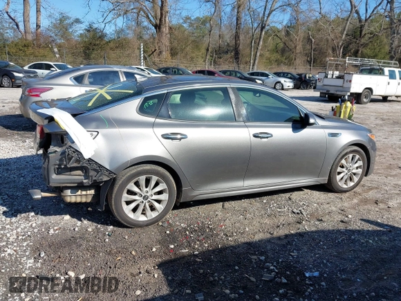 2016 Kia Optima EX with VIN 5XXGU4L3XGG052034, listed as a IAAI auction lot 41506088 with 87,509 mi miles and . Bid and sale history available at DreamBid. Image 14.