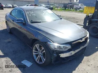 2017 BMW 4 Series 430i z VIN WBA4U7C32H5J55097, wystawiony jako IAAI lot #42074853 z przebiegiem 79 137 mil mil oraz . Historia ofert i sprzedaży dostępna na DreamBid. Obrazek 1.