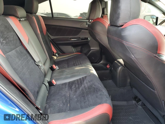 2021 Subaru WRX STI with VIN JF1VA2E62M9803301, listed as a Copart auction lot 59732125 with 24,943 mi miles and Salvage title. Bid and sale history available at DreamBid. Image 10.