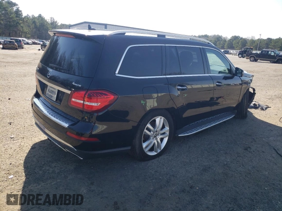 2018 Mercedes-Benz GLS with VIN 4JGDF6EE2JB071581, listed as a Copart auction lot 37065183 with 61,759 mi miles. Bid and sale history available at carsss.com. Image 3.