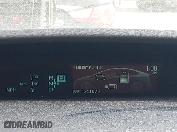 2013 Toyota Prius One with VIN JTDKN3DU3D0340452, listed as a IAAI auction lot 42141584 with 154,187 mi miles. Bid and sale history available at carsss.com. Image 15.