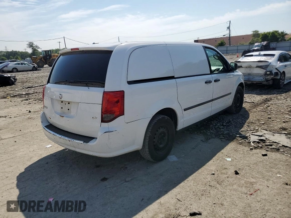 2014 Ram Cargo Van Tradesman with VIN 2C4JRGAG0ER138066, listed as a Copart auction lot 63466325 with 197,439 mi miles and Clean title. Bid and sale history available at DreamBid. Image 3.
