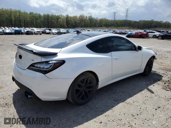 2015 Hyundai Genesis Coupe 3.8L Base z VIN KMHHU6KJXFU124175, wystawiony jako Copart lot #51532595 z przebiegiem 96 510 mil mil oraz Szkoda całkowita • Salvage title. Historia ofert i sprzedaży dostępna na DreamBid. Obrazek 3.