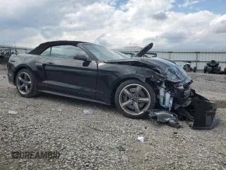 2022 Ford Mustang GT Premium with VIN 1FATP8FFXN5105812, listed as a Copart auction lot 58480665 with 23,168 mi miles and Salvage title. Bid and sale history available at DreamBid. Image 4.