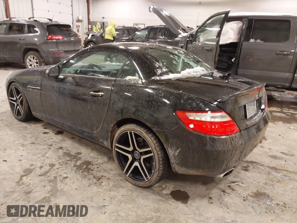 2012 Mercedes-Benz SLK 350 with VIN WDDPK5HA9CF017776, listed as a IAAI auction lot 41482948 with 71,527 mi miles and . Bid and sale history available at DreamBid. Image 3.