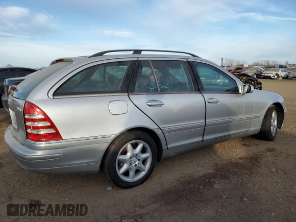 2003 Mercedes-Benz C 240 z VIN WDBRH81J23F385907, wystawiony jako Copart lot #41348675 z przebiegiem 147 913 mil mil oraz Tytuł czysty. Historia ofert i sprzedaży dostępna na DreamBid. Obrazek 3.