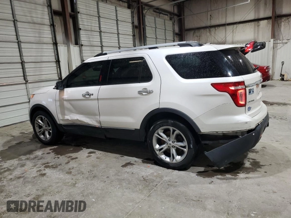 2015 Ford Explorer Limited with VIN 1FM5K8F89FGB49773, listed as a Copart auction lot 46528375 with 96,557 mi miles and Salvage Title. Bid and sale history available at DreamBid. Image 2.