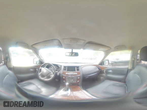 2018 Nissan Armada SV with VIN JN8AY2NC1J9553107, listed as a Copart auction lot 69493074 with 125,054 mi miles and Salvage Title. Bid and sale history available at carsss.com. Image 13.